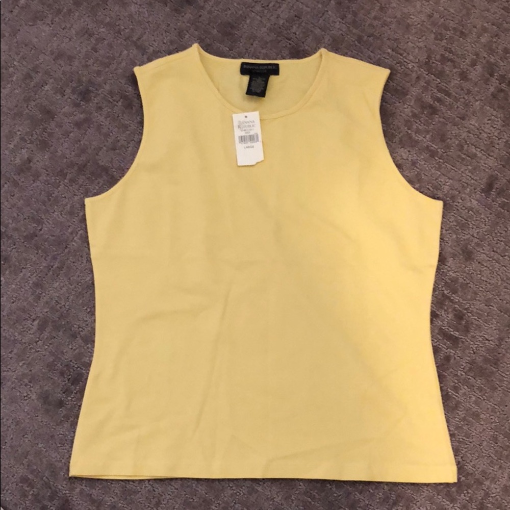 Yellow tank